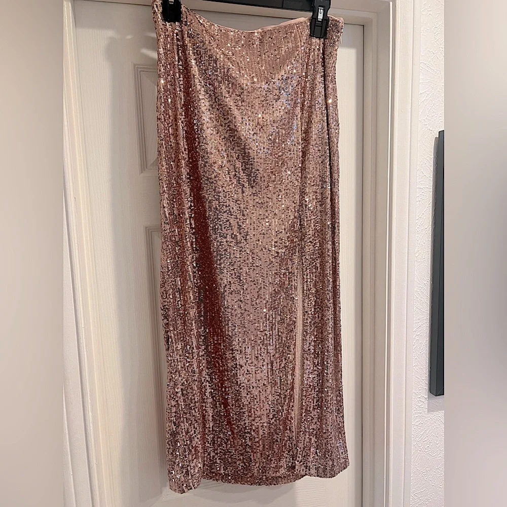 Free People Ariana Sequin Skirt
